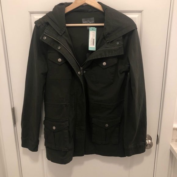 Nwt Market Spruce Kathleen Cargo Jacket 